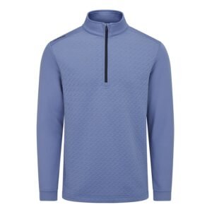 Ping Whister 3D Jacquard Golf Fleece - Airforce