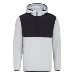 Ping Norse S6 Zoned Hooded Golf Jacket - Quiet Grey/Black