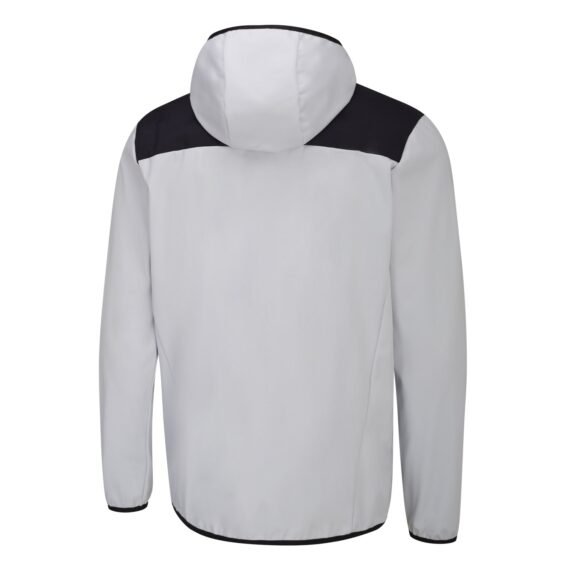 Ping Norse S6 Zoned Hooded Golf Jacket - Quiet Grey/Black